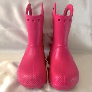Girls Crocs Handle It Rain Boots